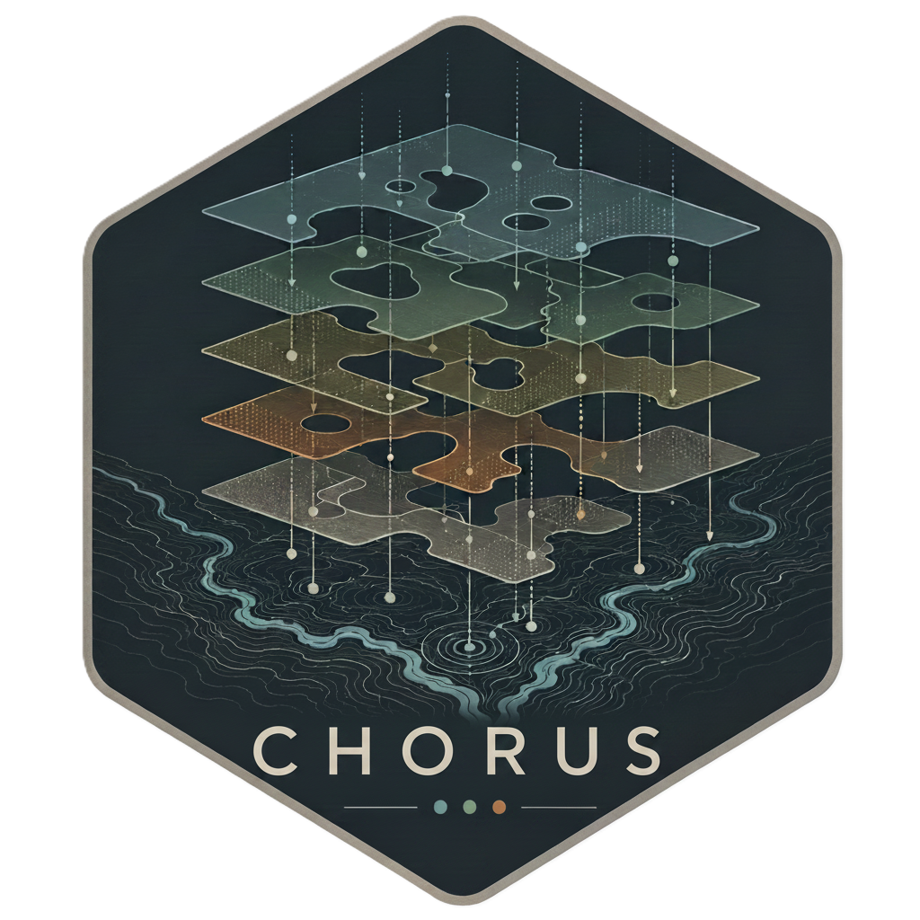 Chorus hex sticker